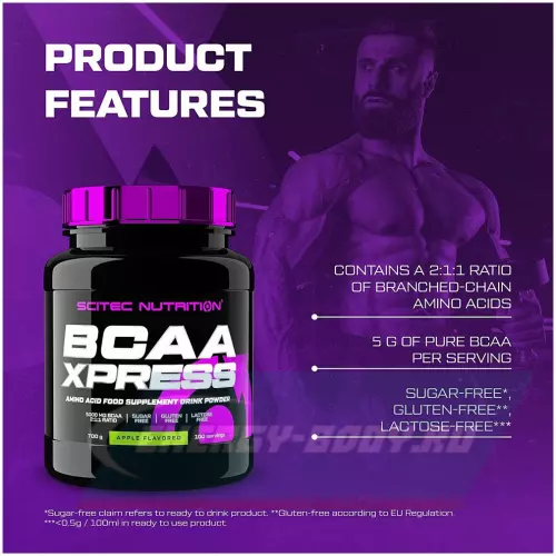 ВСАА Scitec Nutrition BCAA Xpress 2:1:1 Манго, 700 г