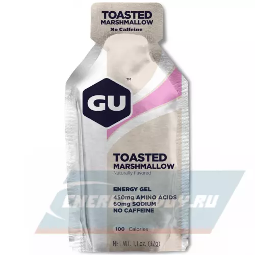 Энергетический гель GU ENERGY GU ORIGINAL ENERGY GEL no caffeine Маршмеллоу, 1 стик x 32 г