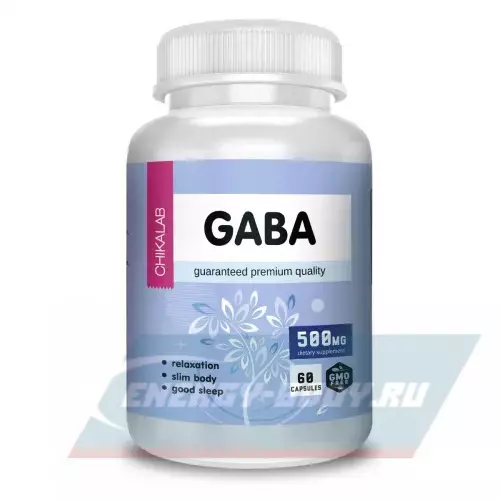  Chikalab GABA Нейтральный, 60 капсул
