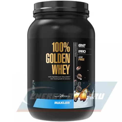  MAXLER 100% Golden Whey Капучино, 907 г