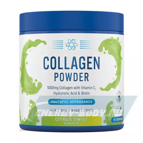 COLLAGEN Applied Nutrition Collagen Powder 5000 mg Цитрус, 165 г