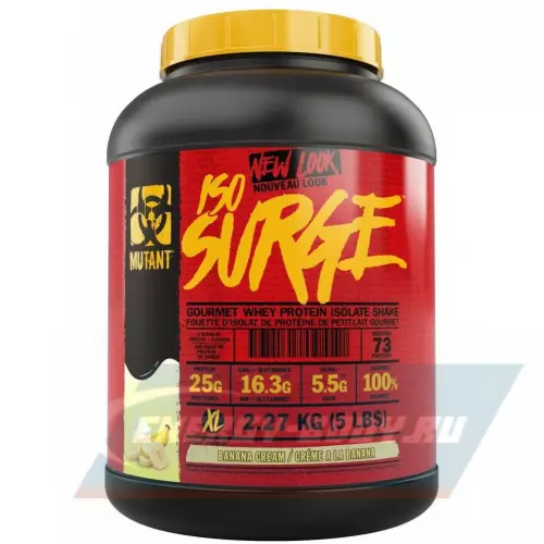  Mutant Mutant Iso Surge Банановый крем, 2270 г