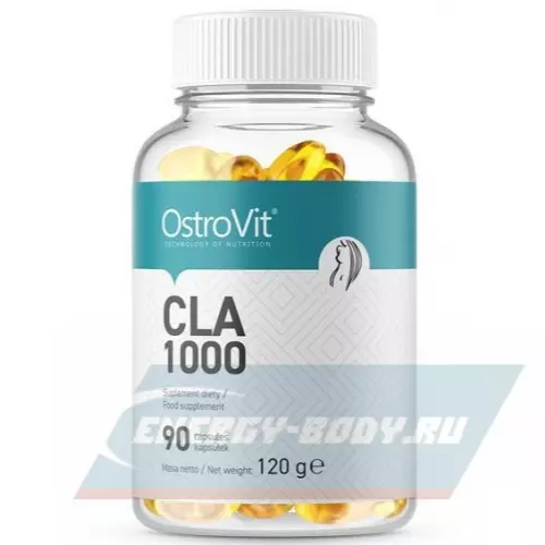Omega 3 OstroVit CLA 1000 90 гелевых капсул