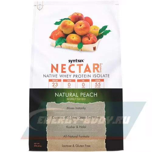  SYNTRAX Nectar Naturals Персик, 907 г