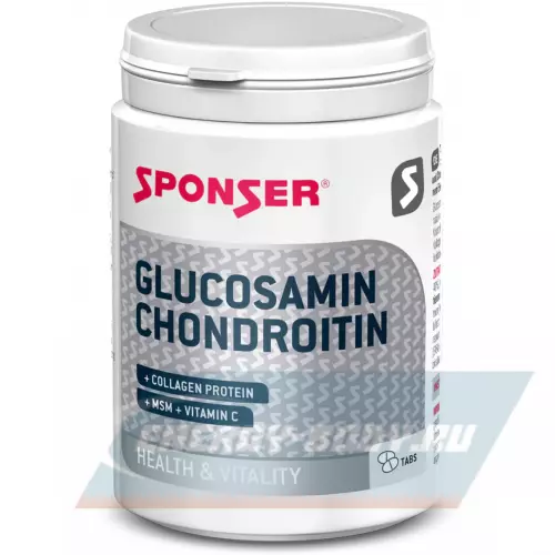 Суставы, связки SPONSER GLUCOSAMIN CHONDROITIN Нейтральный, 180 таблеток