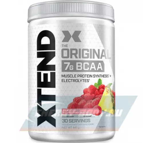 ВСАА Scivation Xtend Original 2:1:1 Малина - ананас, 398-431 г