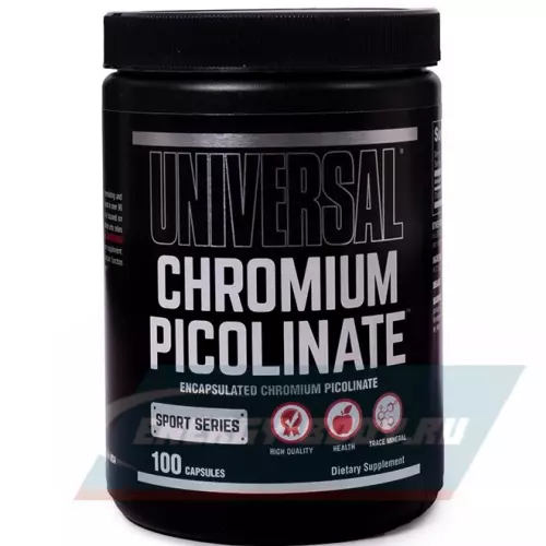 Минералы UNIVERSAL NUTRITION Chromium Picolinate 50 mcg 100 капсул