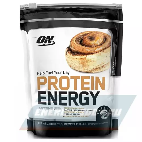  OPTIMUM NUTRITION Protein Energy Булочка с корицей, 730 г