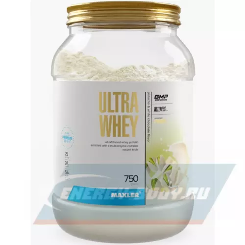  MAXLER Ultra Whey Фисташка и белый шоколад, 750 г