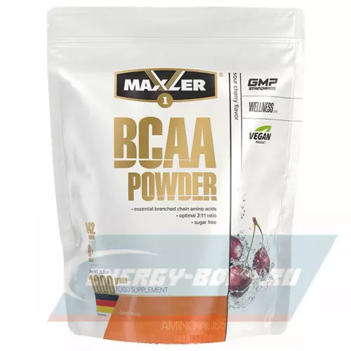 ВСАА MAXLER BCAA Powder 2:1:1 Sugar Free EU Кислая вишня, 1000 г