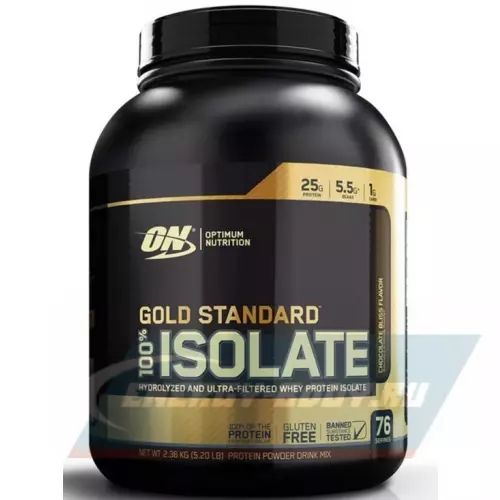  OPTIMUM NUTRITION 100% Isolate Gold Standard Пирожное с помадкой, 2360 г