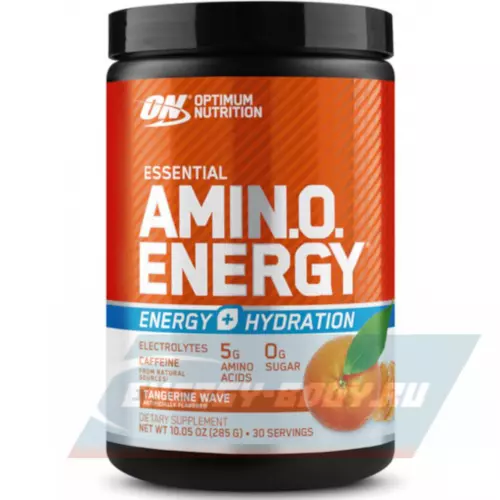 Аминокислотны OPTIMUM NUTRITION Essential Amino Energy + Electrolytes Мандариновая волна, 285 г