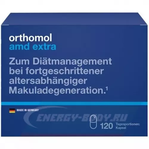  Orthomol Orthomol AМD Extra Нейтральный, курс (капсулы) 120 дней