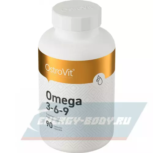 Omega 3 OstroVit OMEGA 3-6-9 90 гелевых капсул