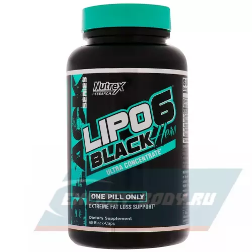  NUTREX Lipo-6 Black HERS Ultra Concentrate 60 капсул