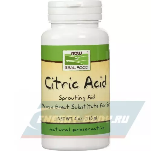  NOW FOODS Citric Acid 113 г