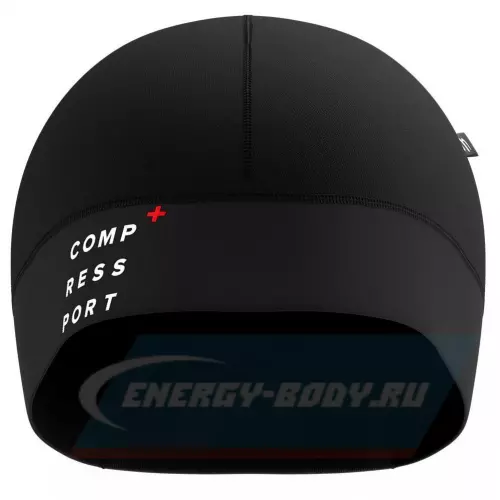  Compressport Шапка с ветрозащитой Hurricane beanie Черный 