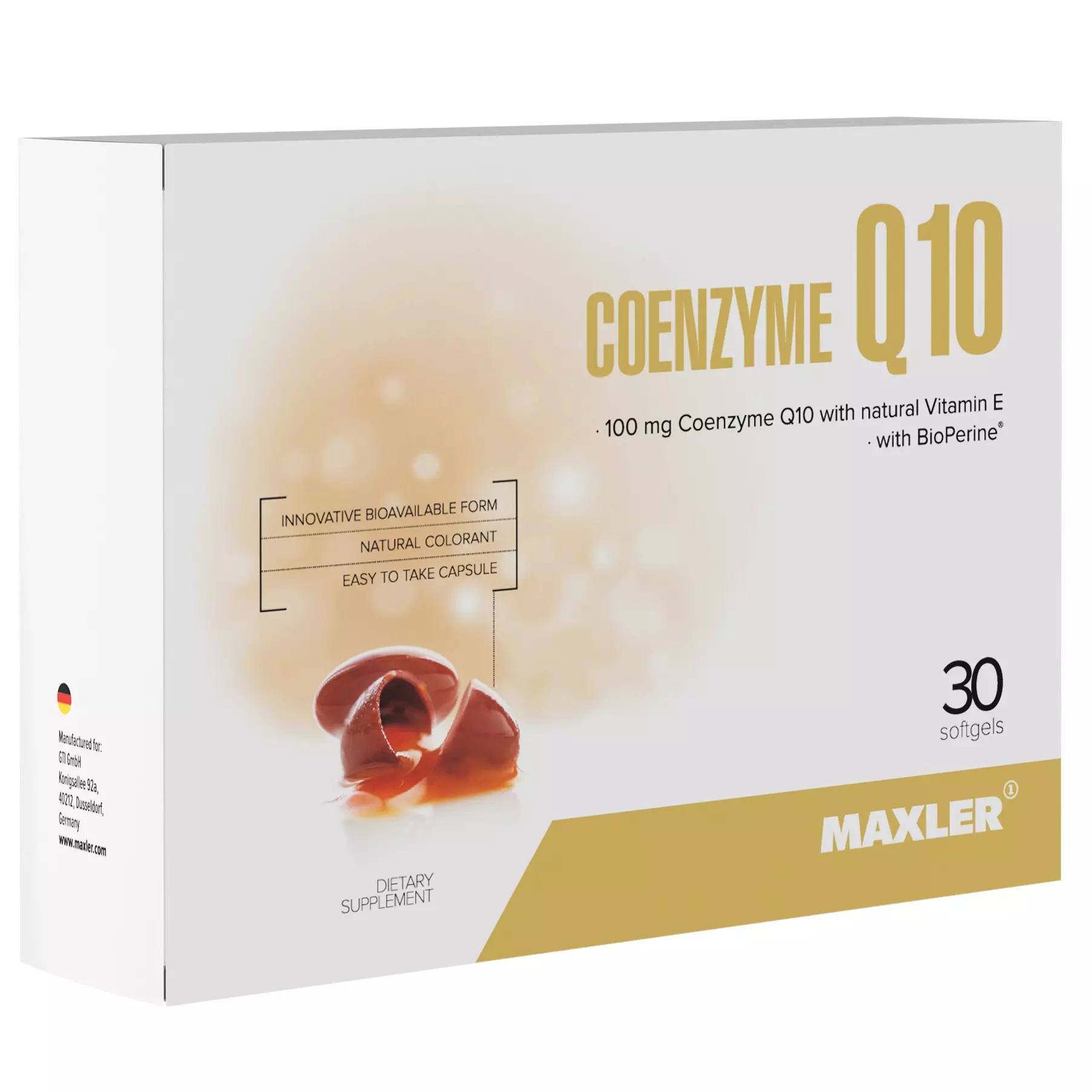 Maxler coenzyme q10 капсулы