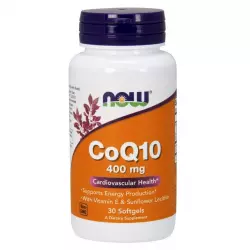 NOW CoQ10 400 мг Антиоксиданты, Q10