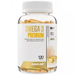 MAXLER (USA) Omega-3 Premium (USA) Omega 3, Жирные кислоты