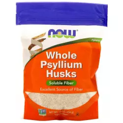 NOW FOODS Psyllium Husk Whole Адаптогены