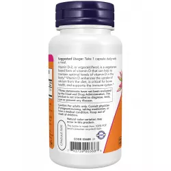 NOW FOODS Vitamin D 1000 IU Hight Potency Витамин D