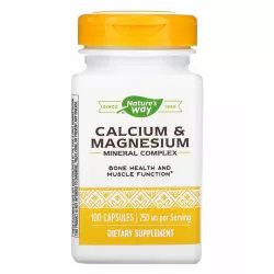 Nature-s Way Calcium-Magnesium Кальций & магний