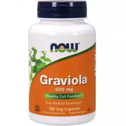 NOW FOODS Graviola 500 mg Экстракты