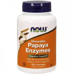 NOW Papaya Enzymes – Папайя Ферменты Для иммунитета