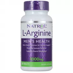 Natrol L-Arginine 1000 mg Arginine / AAKG / Цитрулин