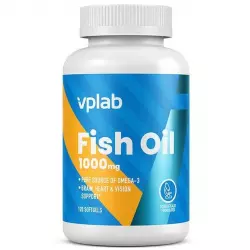 VP Laboratory Fish Oil, омега 3, витамины А, D, Е Omega 3, Жирные кислоты