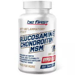 Be First Glucosamine Chondroitin MSM Hyper Flex (глюкозамин хондроитин МСМ Гипер Флекс) Суставы, связки