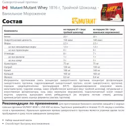 Mutant Mutant Whey Сывороточный протеин