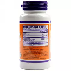 NOW FOODS Glucosamine & Chondroitin 750 мг / 600 мг Суставы, связки