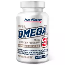 Be First Omega-3 60% High Concentration (омега-3 60% ПНЖК) Omega 3, Жирные кислоты