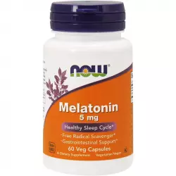 NOW Melatonin - Мелатонин 5 мг Для сна & Melatonin