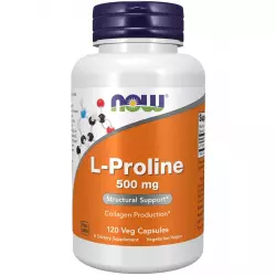 NOW FOODS L-Proline 500 mg Суставы, связки