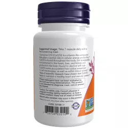 NOW FOODS CoQ10 100 mg – Кофермент Q10 Антиоксиданты, Q10