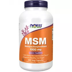 NOW FOODS MSM 1000 mg - Метилсульфонилметан МСМ Суставы, связки