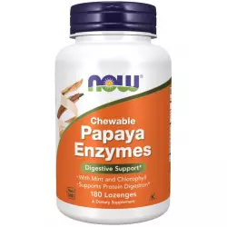 NOW FOODS Papaya Enzymes – Папайя Ферменты Для иммунитета