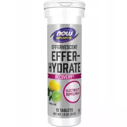 NOW FOODS Effer-Hydrate, Electrolyte Supplement Солевые таблетки