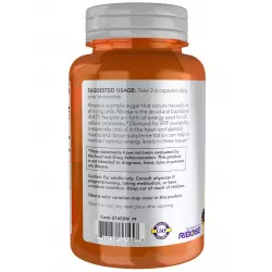 NOW FOODS D-Ribose 750 mg Восстановление