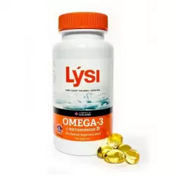 LYSI ЛИСИ ОМЕГА-3 с витамином Д Omega 3, Жирные кислоты