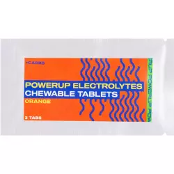 POWERUP Electrolytes Chewable Tablets Солевые таблетки