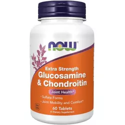 NOW FOODS Glucosamine & Chondroitin 750 мг / 600 мг Суставы, связки