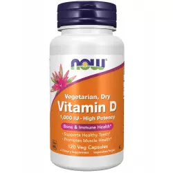 NOW FOODS Vitamin D 1000 IU Hight Potency Витамин D