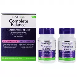 Natrol Complete Balance for menopause AM&PM formula 30+30 caps Витамины для женщин