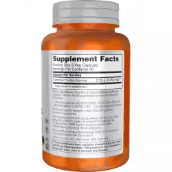 NOW FOODS Beta-Alanine 750 mg BETA-ALANINE