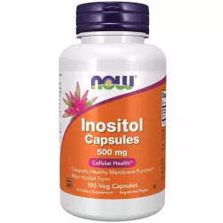 NOW FOODS Inositol 500 mg Витамины группы B