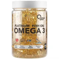 Optimum System Omega-3 Platinum Fish Oil Omega 3, Жирные кислоты